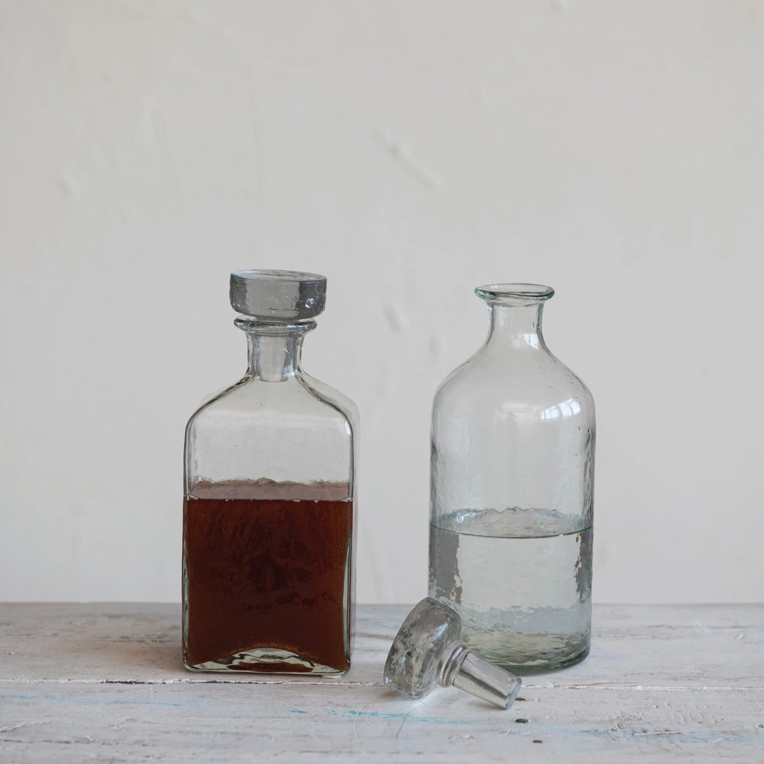 Round Glass Bar Decanter