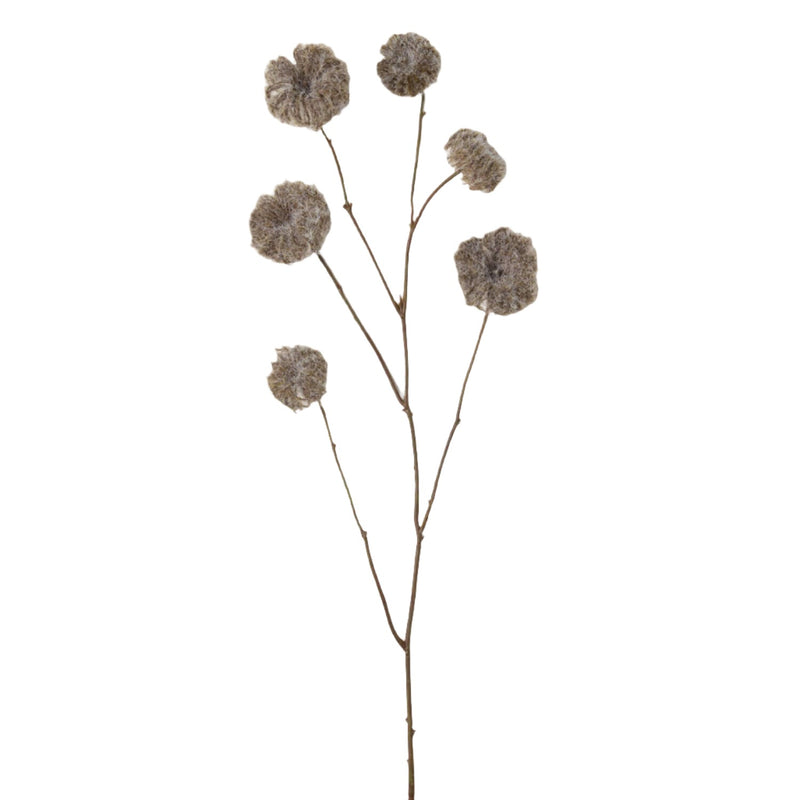 FAUX DRIED POD SPRAY