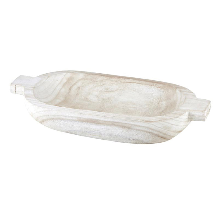 White Paulownia Wood Bowl