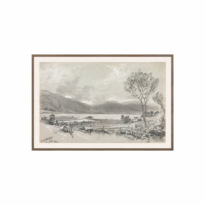 Folio Graphite Landscape II C. 1836