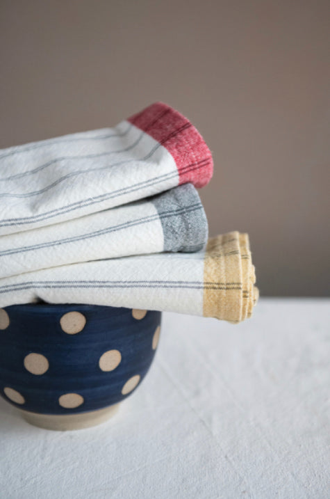Rustic Stripe Tea Towel