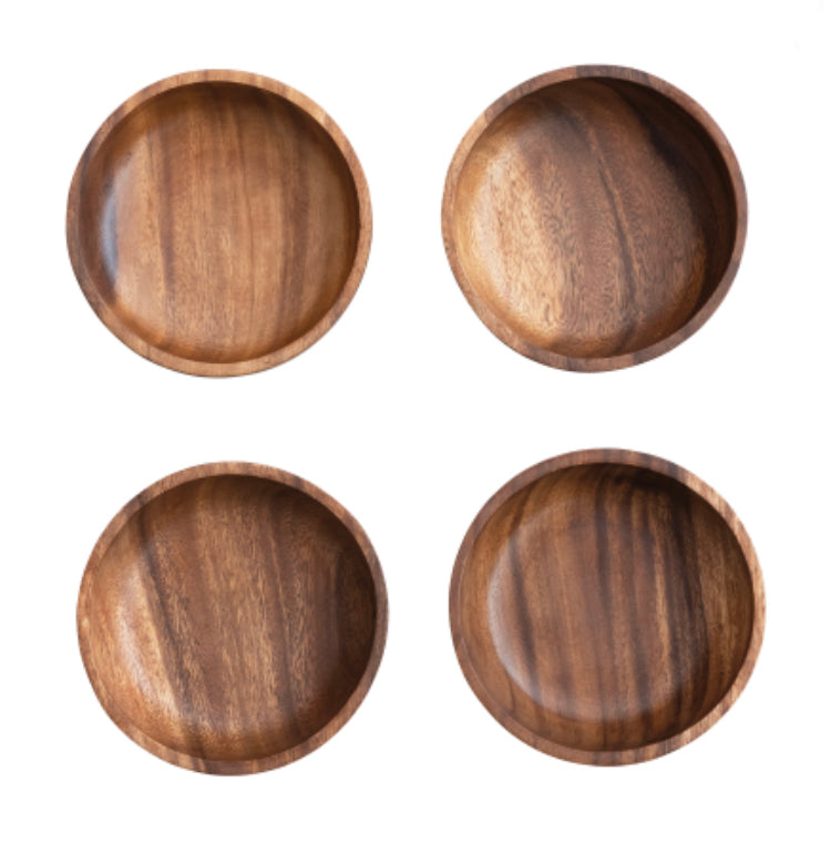 Acacia Wood Everything Bowls