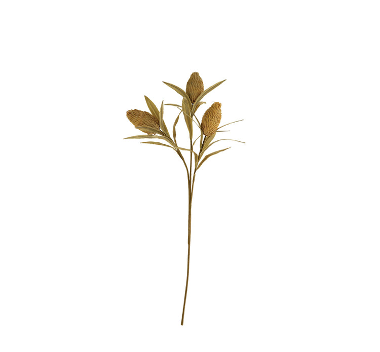 Three Gold Buds Stem