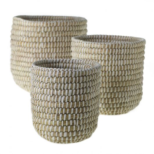 Basket Weave Growing Pot