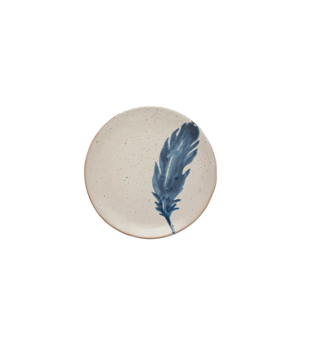 Blue Painted Mini Plates