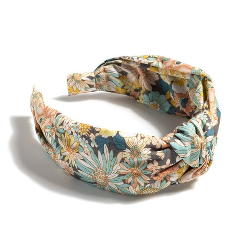 Knotted Floral Headband