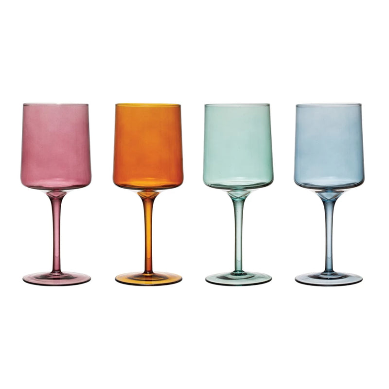 Multicolor Wine Glasses – The Pep Line