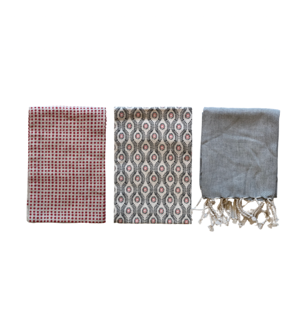 Patterned Cotton Tea Towel