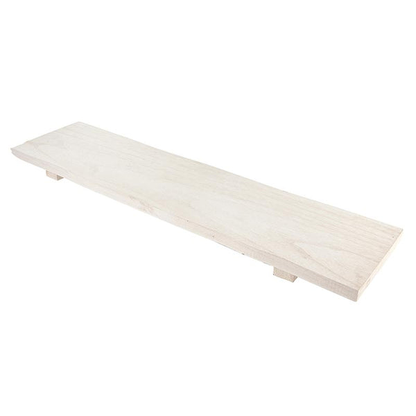 White Wood Bath Board
