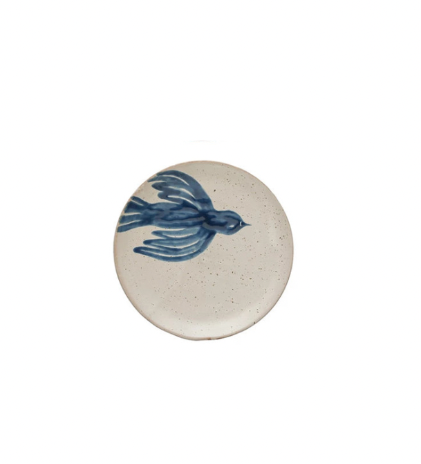 Blue Painted Mini Plates