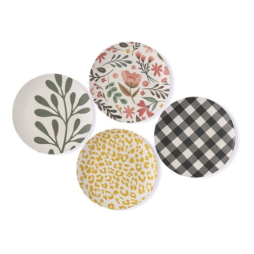 Assorted Bamboo Dinner Plates