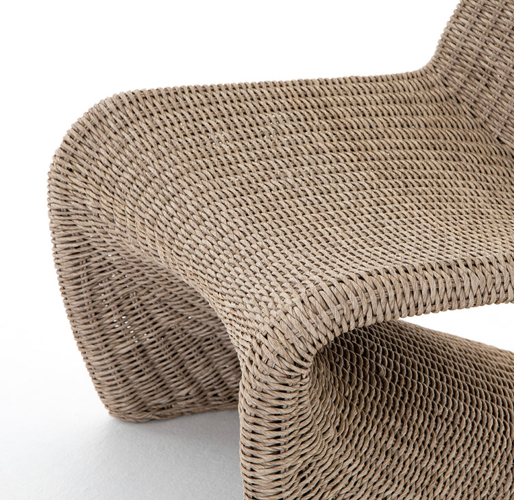 Polly Outdoor Wicker Lounge Chair