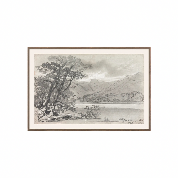 Folio Graphite Landscape I C. 1836