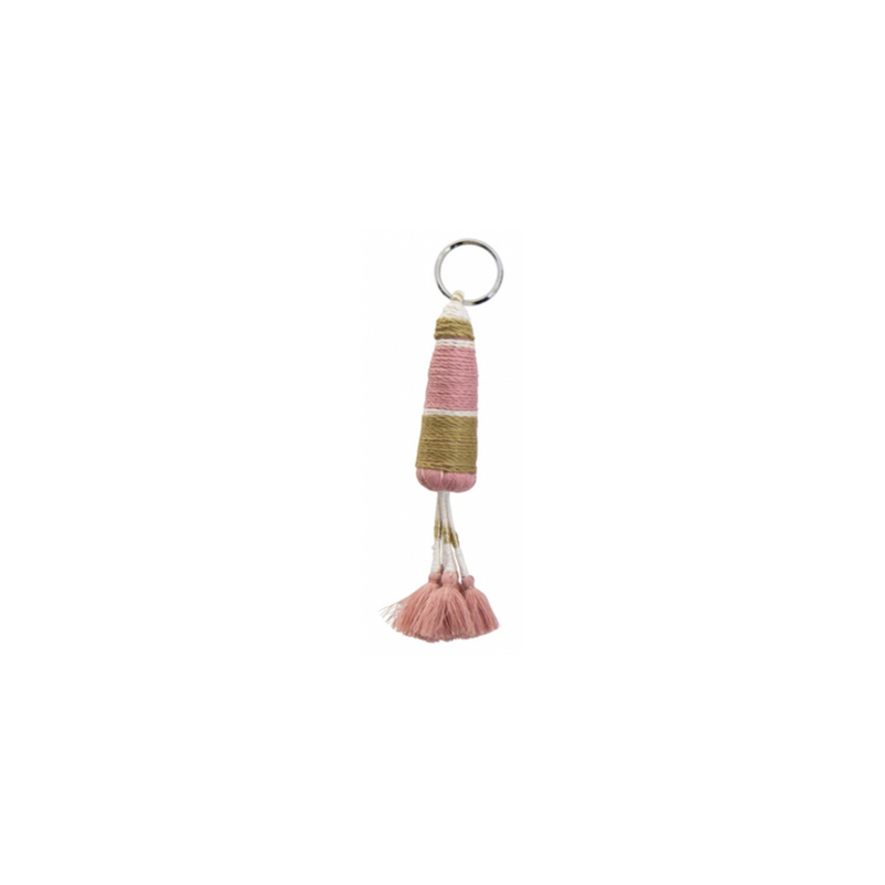 Cotton Tassel Keychain (6 colors)