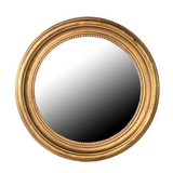 Antique Gold Convex Mirror