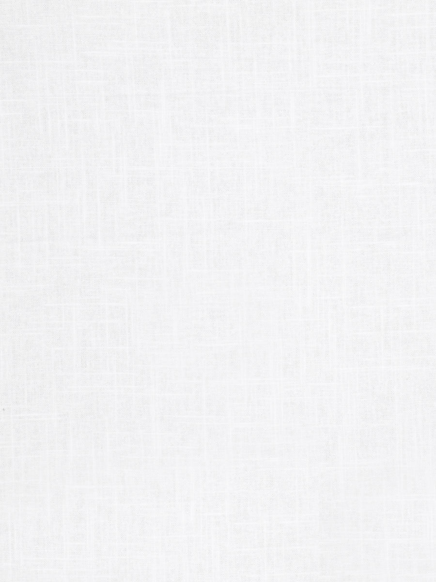 White Pinch Pleat Panel