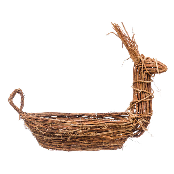 Rattan Deer Tray