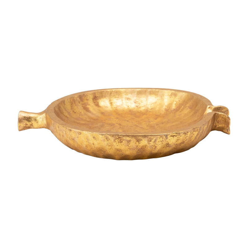 Pomegranate Shaped Gold Bowl