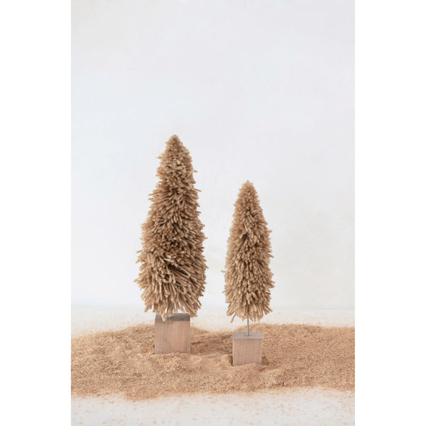 Fabric Tan Yarn Tree