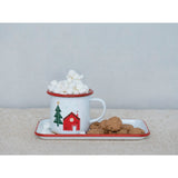 Nice Until Proven Naughty Mug and Tray Set