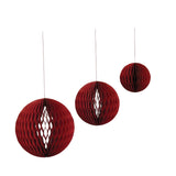 Handmade Paper Folding Honeycomb Ball Ornaments