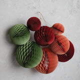 Handmade Paper Folding Honeycomb Ball Ornaments